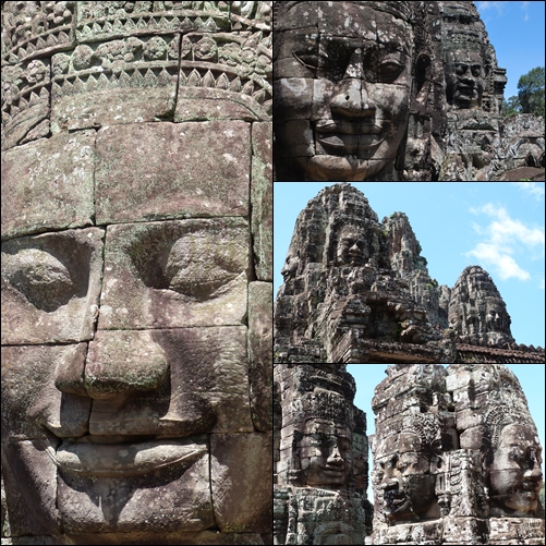 Enigmaticas caras de Bayon - Angkor